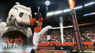 Madden NFL 19 - Denver Broncos vs Pittsburgh Steelers - Gameplay (HD) [1080p60FPS]