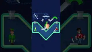 Bowmasters: Plumber Logic + Ricochet = Disaster 💥🪠🧠 #bowmasters #shorts