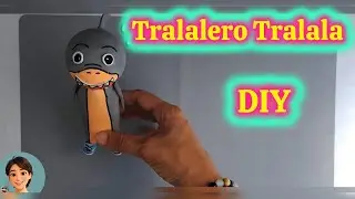 [PASO A PASO] 🦈 TRALALERO TRALALA DIY | Handmade viral-style CHARACTER 