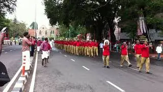 CPIM Red volunteer march