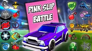 PINK SLIP BATTLE WITH 20 RUMBLE ITEMS?!?