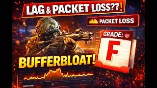 Fix Lag, Packet Loss & Hit Registration Issues (Bufferbloat Guide)