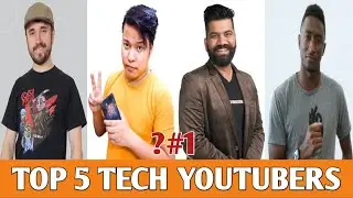 Top 5 Tech Youtubers In World 2021 | most subscribed tech channel | top 5 tech youtubers 🔥🔥🔥