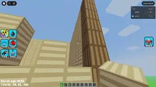 Playing Minecraft Creative