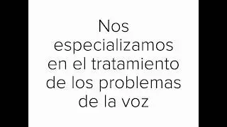 LARING&Oacute;LOGO ESPECIALISTA EN PROBLEMAS DE LA VOZ Y CUERDAS VOCALES - LARYNGOLOGIST - VOICE SPECIALIST