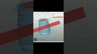 Reverse Engineering Complex Threads with QUICKSURFACE | Scan to CAD Workflow