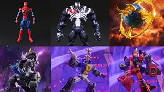 Se revelan nuevas figuras de acci&oacute;n en kit de Marvel Rivals Spider-Man, Venom y Transformers Blokees