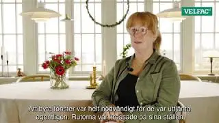 Klassisk charm m&ouml;ter moderna f&ouml;nsterl&ouml;sningar &ndash; VELFAC Classic
