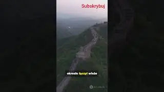 Wielki Mur Chiński &ndash; cud świata! Zobacz to miejsce 😲 #chiny #greatwall #cudyswiata #shorts #fakty
