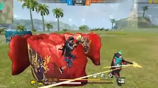 1v3 Rx100gaming vs thramana headshot +world player 😱⚡#custom match #ff #1v3