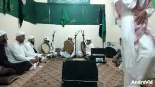 المداح العراقي السيد صباح الجنابي في التكية الرفاعية النعيمية