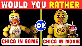 FNAF Movie Vs FNAF Game? 🐻Would You Rather...FIVE NIGHTS at FREDDY'S Edition