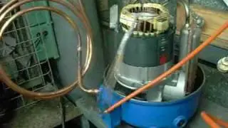 Running Air Turbo Lamps with Danfoss- Manurop V Twin Compressor
