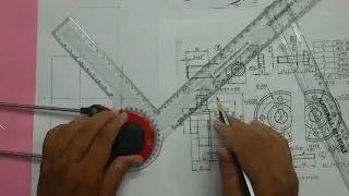 Flange Coupling Manual Drafting part1