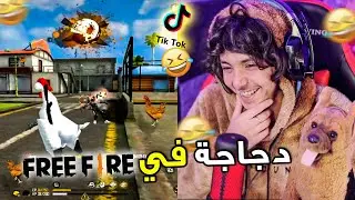 عودة الرياكشن و التنمر 👌😂😂 دجاجة في فري فاير 😜
