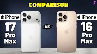iPhone 17 Pro Max vs iPhone 16 Pro Max : Full Comparison 🤔❓