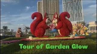 Tour of Garden glow and fantasy park🥰