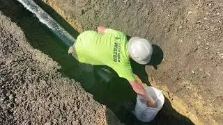 Install 8&rdquo; Water main