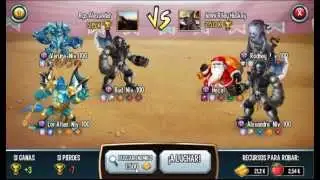 Monster Legends - Lor of the Atlantis Metalhead White Walker en Combate