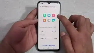 app icon size change Karen Vivo Z1 X, app icon size setting Vivo Z1 X