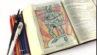 Bible Journaling: Ephesians 6 Armor of God, My Creative Bible