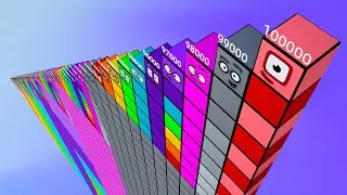 Let's Count 1,000 to 100,000 with Numberblocks Step Squad | Easy & Super Fun for Kids