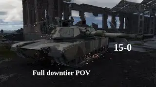 War Thunder | M1A1 Click-Bait (15-0) gameplay