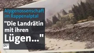 Umweltskandal im Rappenalptal: Alpgenossenschaft widerspricht Landr&auml;tin | Abendschau | BR24