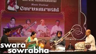 Carnatic–Hindustani Jugalbandi | Raga Charukeshi | Dr. Suma Sudhindra & Pt. Shafique Khan