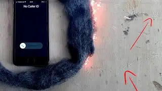 iPhone Burning Steel Wool Video is Fake (Debunking)
