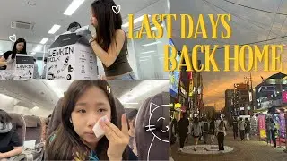 Fashion internship in korea, making PR box, meeting friends, flying to college