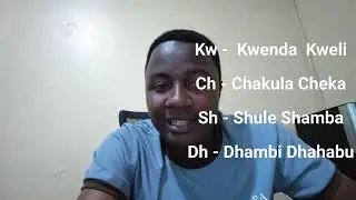 Kusoma Kiswahili: Herufi/konsonanti mwambatano (Consonant cluster)
