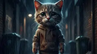 قلوب صغيرة اتكسرت… قصص قطط وجعها أكبر من عمرها  😭💔”#ai #shorts #cat #youtubeshorts #قطط 