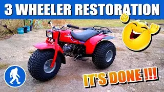 Honda 3 Wheeler Restoration and Engine Rebuild ATC 110 - Part 4 - IT IS DONE!!!