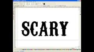 OOBling - Cleaing up distressed text