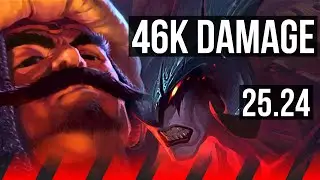 TRYNDAMERE vs AATROX (TOP) | 46K damage | KR Master | 25.24