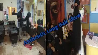 Authentic Long Hair Show|Long Hair Play|Long Hair Play New|Dev Hair stylist