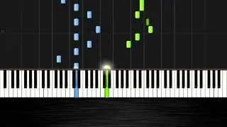 Romeo Santos - Propuesta Indecente - Piano Tutorial (50% Speed) by PlutaX - Synthesia