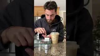 How much sugar is in an iced coffee? #shorts