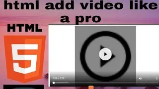 HOW TO ADD A VIDEO IN HTML SPCK EDITOY HACKS