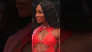 Naomi Campbell Dazzles in Red Valentino Gown at Cannes Festival #shorts #naomicampbell #cannes2023
