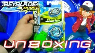 AIR KNIGHT K4 UNBOXING BEYBLADE BURST TURBO SLINGSHOCK