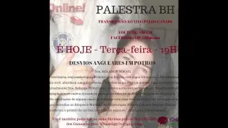 PALESTRA BH ONLINE - DESVIOS ANGULARES EM POTROS - HOJE 19:00H