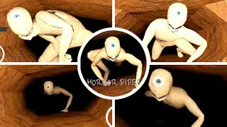 Jogando Horror Pipes (Horror Maze Game)