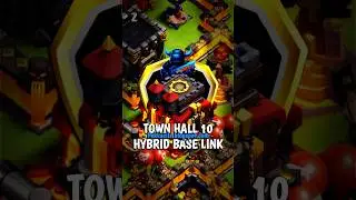 TH10 HYBRID BASE #clashofclans #th10