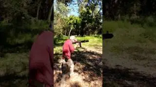 Salient arms international gry ar15 rifle mag dump