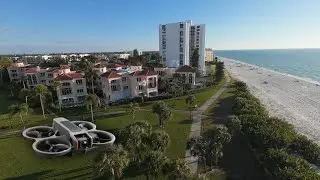 DJI Avata 2 Beach fly over.
