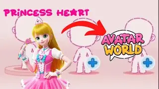 💖How to make princess heart on avatar world 💖