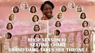 RHOP REUNION SEATING CHART | THE GRAND DAME TAKES HER THRONE