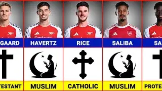 Religion of Arsenal Players ☪️ ✝️ ✡️ | Muslim, Christian & Others